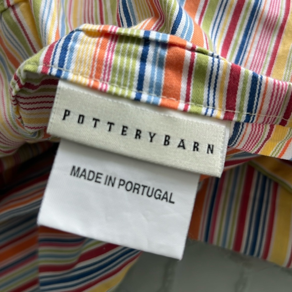 Pottery Barn European sham